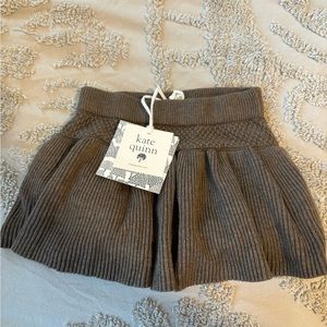 NWT kate Quinn organic cotton sweater bloomer skirt